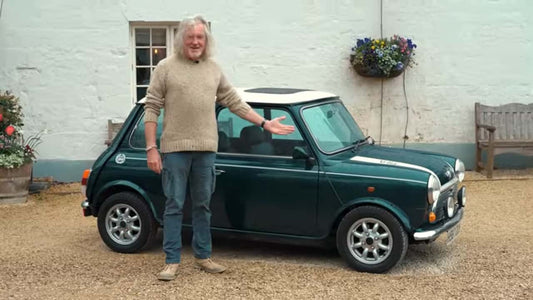 La pasión de James May por los Mini Cooper: Una aventura en la historia automotriz británica