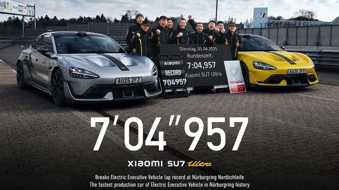 Xiaomi marca un nuevo récord en el Nürburgring con el SU7 Ultra