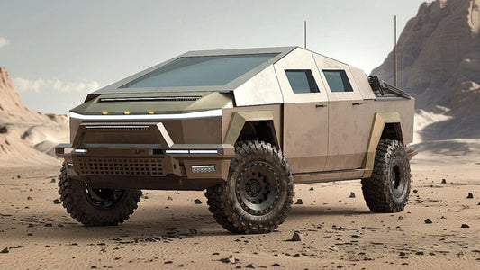 "Transformación Post-Apocalíptica: Un Tesla Cybertruck se convierte en una Bestia Inspirada en 'Mad Max'"