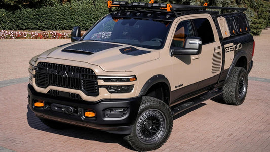 El imponente Ram 2500 Power Wagon Concept: la última joya de los motores V8.