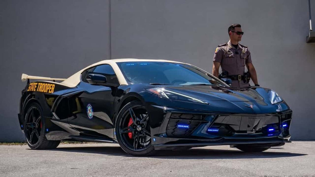 El Corvette Stingray de la Patrulla de Carreteras de Florida: Un Ícono de Seguridad Vial