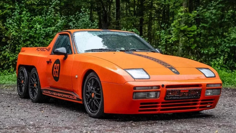 Impresionante transformación: un Porsche 944 se convierte en una pickup única