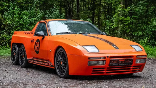 Impresionante transformación: un Porsche 944 se convierte en una pickup única