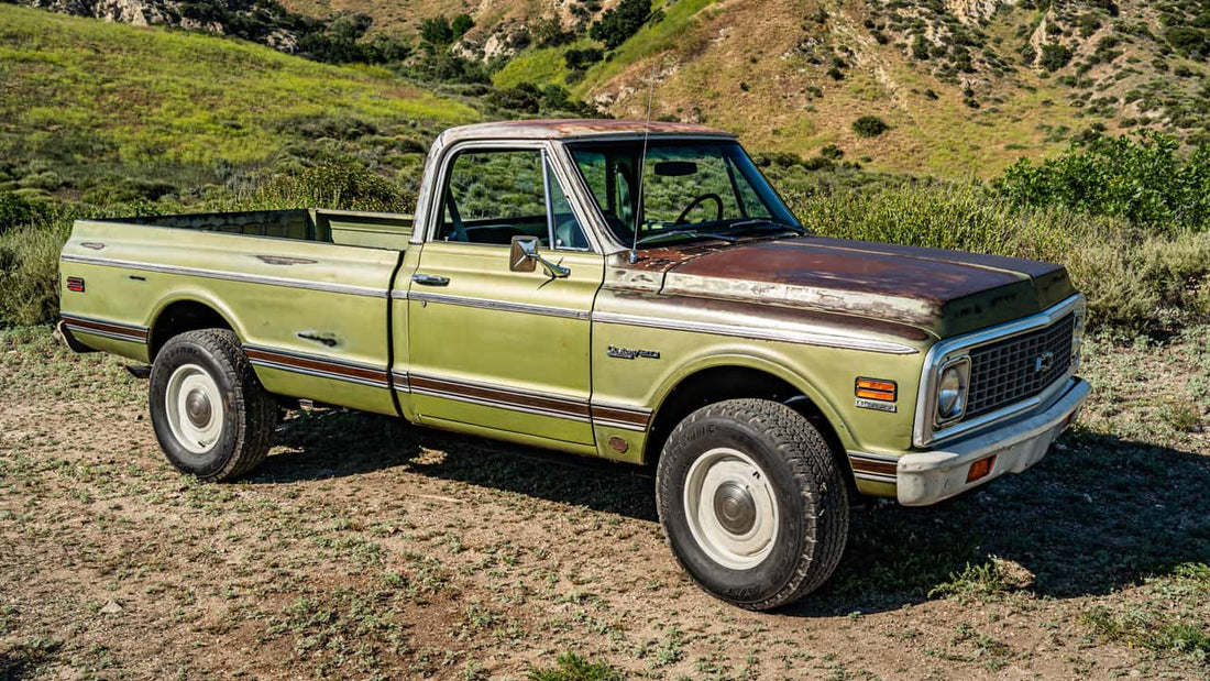 El renacimiento de la nostalgia: Chevrolet Silverado con patina