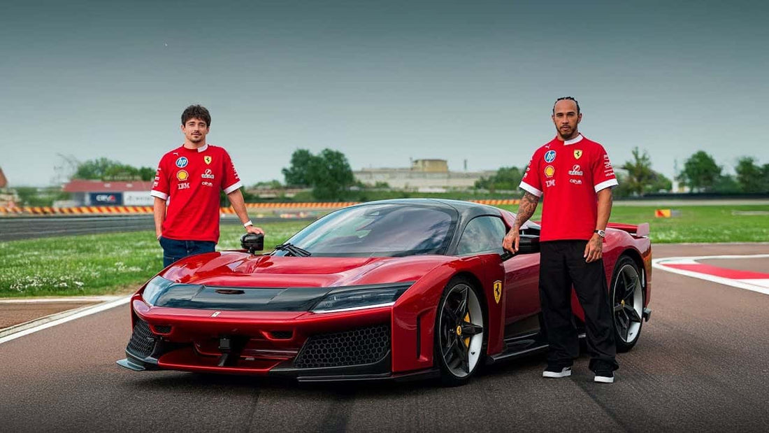 Lewis Hamilton y Charles Leclerc experimentan el poder del Ferrari F80: la joya de Ferrari