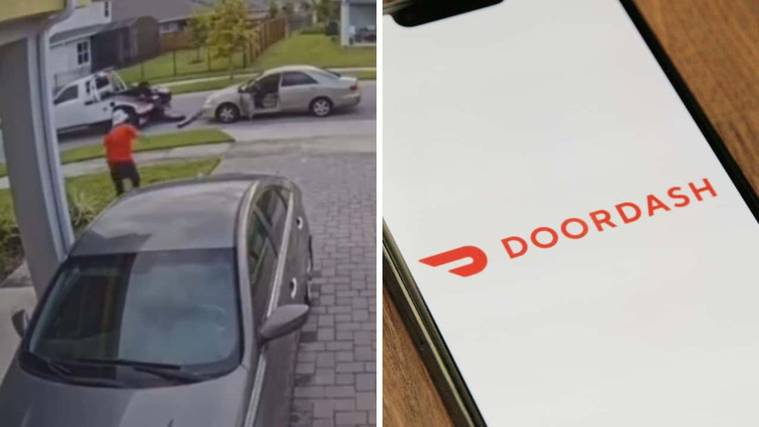 "Escape en reversa: La increíble hazaña de un repartidor de DoorDash"
