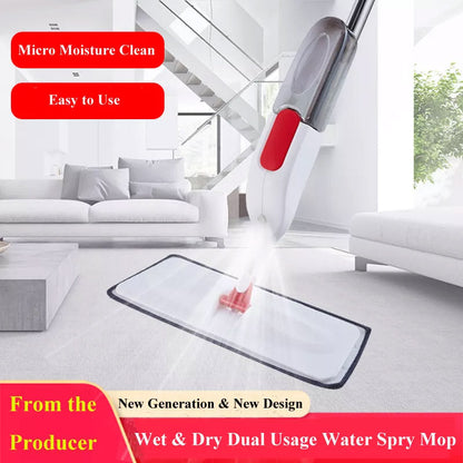 Coleto con spray 2 en 1 con mopa