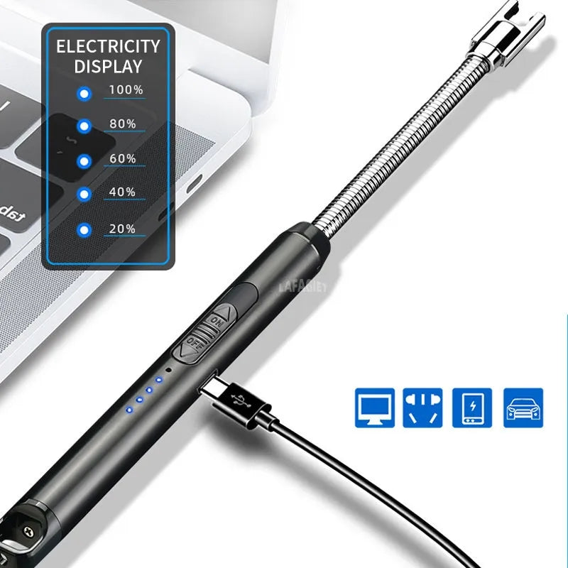 Encendedor electrico de arco recargable USB