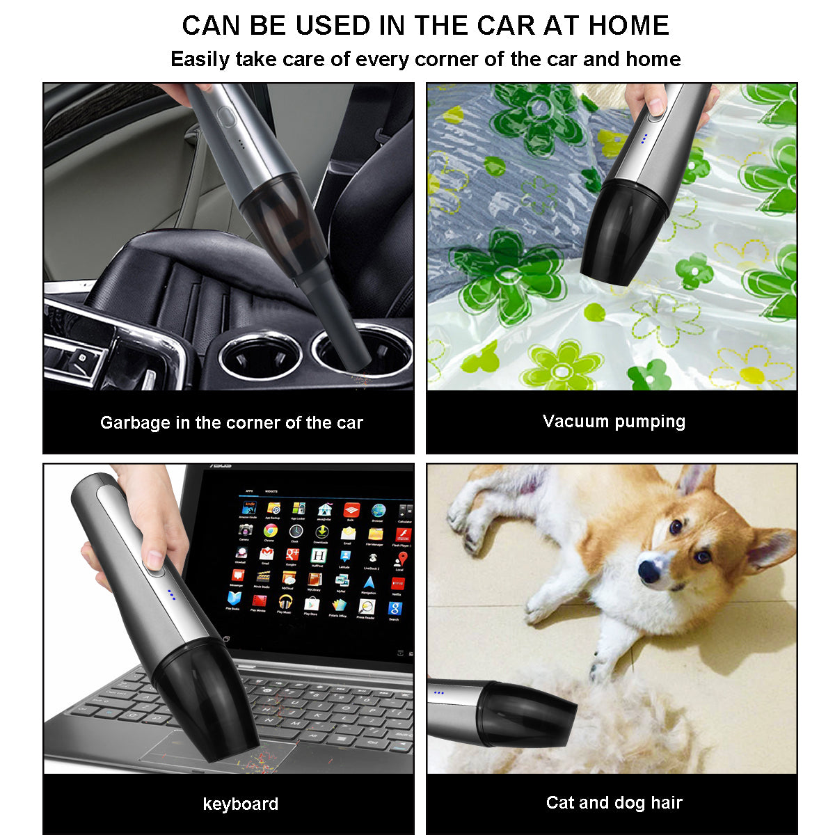 Aspiradora portátil 3 en 1