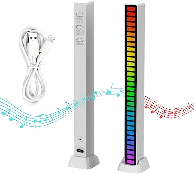 Barra de luces LED ritmo de sonido ambiental