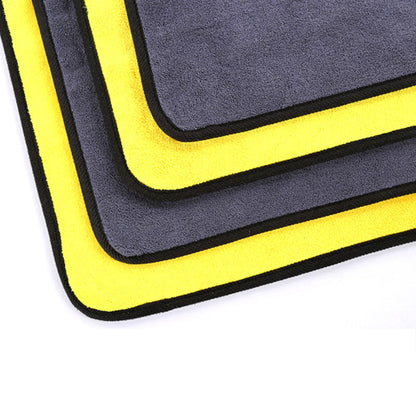 Toalla absorbente de microfibra gruesa para carro (Pack de 5)