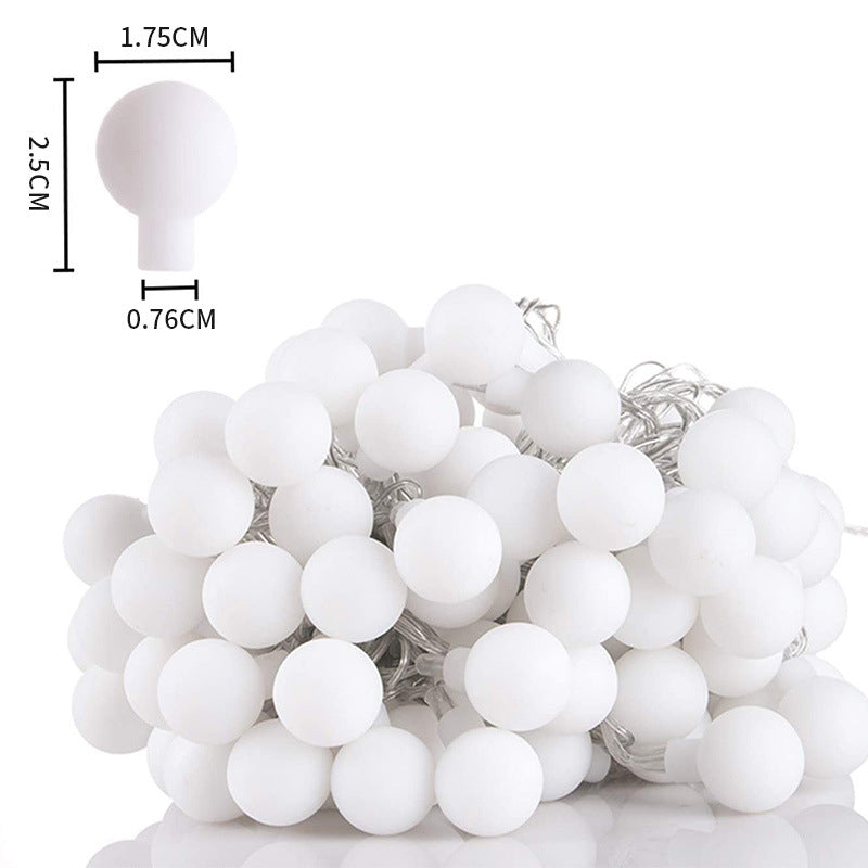 Guirnalda de bolas LED con alimentación USB