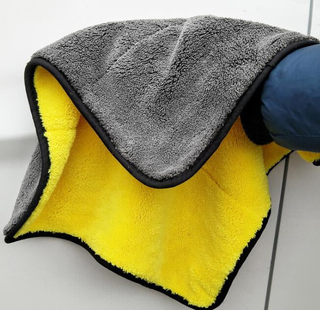 Toalla absorbente de microfibra gruesa para carro (Pack de 5)