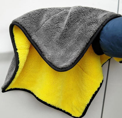 Toalla absorbente de microfibra gruesa para carro (Pack de 5)