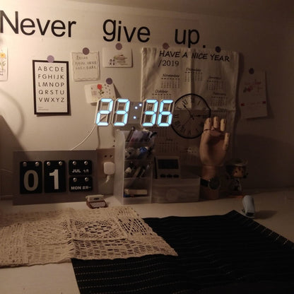 Reloj Led Digital para pared o mesa con alarma